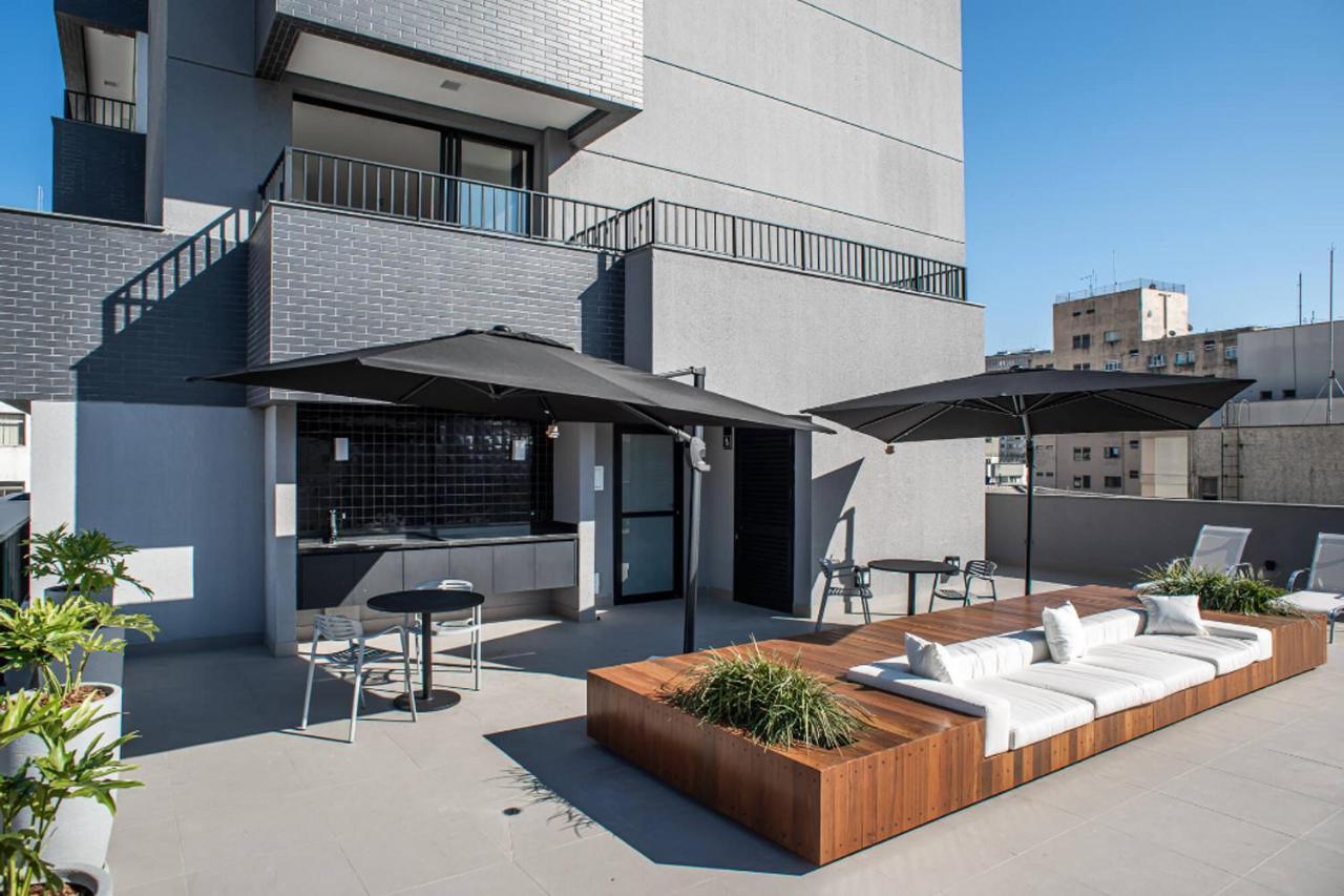 Ms906 Studio Aconchegante Na Bela Vista Com Vaga 圣保罗 外观 照片